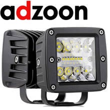 ADZOON-luces LED de trabajo para exteriores, Mini cubos de 3 pulgadas, 48W, 2V, 24V, para Ford, Toyota, SUV, 4WD, barco y camión 2024 - compra barato