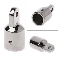 Stainless Steel Bimini Top Eye End Cap For 0.79'' Pipe Marine Boat Yacht Wholesale Drop Ship 2024 - buy cheap