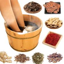 Chinese medicine Feet Powder Home Health safflower ginger Wormwood moxa motherwort Foot Care Bath Spa Bubble Soak AI herbal bag 2024 - buy cheap