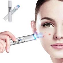 Caneta laser portátil para acne, caneta laser para tratamento de acne e envelhecimento, antirrugas, cicatriz, varanda, luz azul 2024 - compre barato