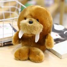 Like Real Marine Animals Plush Toys Round Cute Lifelike Sea Lion Walrus Stuffed Dolls Gifts For Kids Boy Girls 2024 - buy cheap