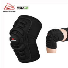 Wosawe 1 pçs eva espuma macia joelheiras para proteção do joelho ao ar livre esporte protetor almofada suporte ciclismo moto joelheira suporte 2024 - compre barato