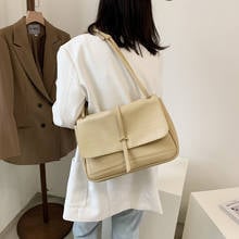 Дизайнерские женские сумки-мессенджеры на плечо из искусственной кожи, дамские сумочки большой вместимости, модные женские сумки через плечо 2024 - купить недорого