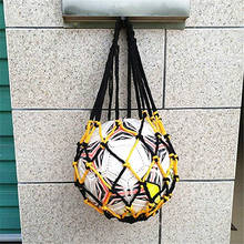 New Sports Football Accessories Soccer Mesh Net Bag Single Ball Carrier For Carrying Basketball Volleyball Soccer 2024 - buy cheap