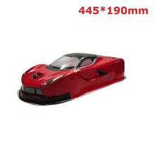 YUKALA 1/10 PVC painted body shell  for 1/10 RC Racing on-road drift car 445*190mm wheelbase 260mm 2024 - buy cheap