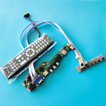 Kit de placa de control de unidad universal WLED 60Hz, 40 Pines, 1600x900 LVDS, VGA, AV, para LTN173KT01/LTN173KT02/LTN173KT03 2024 - compra barato