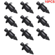 10Pcs/Set 6mm Black Rivet  Fairing Body Trim Panel Fastener Screw Clips For Honda ATV Motorcycle Accessories Parts 2024 - buy cheap