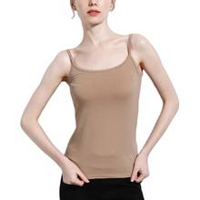 Cotton Vest Top Women Sleeveless Straps Summer Casual Tube Tank Tops One-piece Female Camisoles 2024 - buy cheap