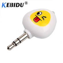 Kebidu mini controle remoto inteligente, plug de 3.5mm com infravermelho, sem fio, para smartphone 2024 - compre barato