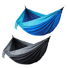 2 Person ing Hammock Swing Camping Canvas Bed with Straps, Hooks 2024 - buy cheap