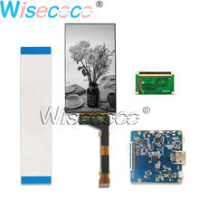 Монохромный ЖК-экран Wisecoco 5,5 дюйма с высоким коэффициентом пропускания 1080*1900 для 3D-принтера с платой драйвера MIPI, замена LS055R1SX04 2024 - купить недорого
