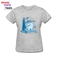 Funny t shirt Dental Hygiene Tooth Healthy tshirt brand China clothes Graphic print for Family women's short sleeve tshirt 2024 - buy cheap