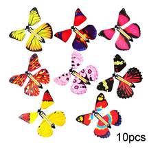 10 PCS Flying  Butterfly Magic Flying Butterfly Card Magic  Surprise Gift Card 63HE 2024 - buy cheap