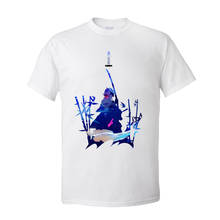 Camisetas de manga corta para hombre, camisa de diseño de Demon Slayer Kimetsu no Yaiba Kamado, 100% algodón, envío directo 2024 - compra barato
