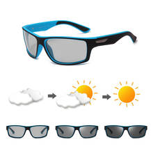 Gafas de sol polarizadas fotocromáticas para hombre y mujer, lentes de sol cuadradas, cuadradas, UV400, Polaroid 2024 - compra barato
