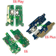 Para Motorola MOTO E6S E6 Plus Play, placa de carga USB, Puerto Dock, cable flexible, piezas de reparación 2024 - compra barato