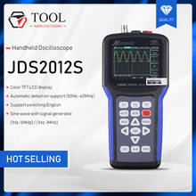 Handheld Digital Oscilloscope 1 Channel 25MHz 200MSa/s  TFT LCD Display JDS2012S Oscilloscope AC/DC Input Coupling Durable 2024 - buy cheap