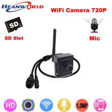 Heanworld 720p câmera ip sem fio microfone p2p cam hd wi fi câmera cctv sistema de segurança com áudio para segurança em casa ip cam 2024 - compre barato