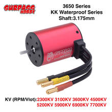 New SURPASSHOBBY Waterproof 3650 3.175mm Brushless Motor 2300KV 3100KV 3600KV 4500KV 5200KV 5900KV 6900KV 7700KV for 1/10 RC Car 2024 - buy cheap