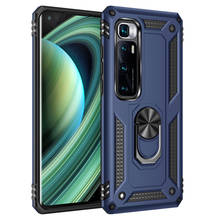 Funda de teléfono armadura para Xiaomi Redmi Note 9A 9 9C 9S 10 Ultra Poco X3 X2 10T K30 Lite 5G 8 CC9 8T NFC Pro Max, cubierta trasera de anillo de Metal 2024 - compra barato