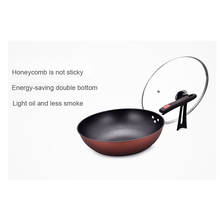 Geetest-panela de ferro artesanal tradicional wok, frigideira antiaderente com revestimento por indução e gás 2024 - compre barato