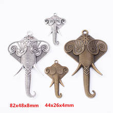 10/40 piezas de elefante retro colgante de aleación de zinc DIY fabricación de joyas de estilo europeo 7517-7519 2024 - compra barato