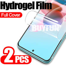 2 Pieces Hydrogel Film For Xiaomi Redmi Note 10 Note10 Pro Max 10s 9 Protective Film redmy note10pro 10pro safety film not glass 2024 - buy cheap