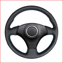 Black PU Artificial Leather Car Steering Wheel Covers for Toyota RAV4 1998-2003 Celica 1998-2005 Corolla (US) 2003-2008 2024 - buy cheap