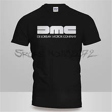 Nuevo hombre/mujer Unisex DMC camiseta de DeLorean volver al futuro Retro Tee Mcfly manga corta Camiseta tamaño grande sbz5039 2024 - compra barato