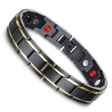 Body Slimming Weight Loss Anti-Fatigue Healing Bracelet Hematite Beads Stretch Bracelet Magnetic Therapy Bead Slim For Men Women 2024 - купить недорого