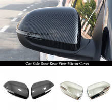 Car Side Door Rear View Mirror Cover Decoration Cover Trim Sticker ABS Carbon fiber Car styling For KIA Seltos 2020 Accessories 2024 - buy cheap