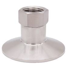 2" TC x 1/2" FPT 64mm OD 304 Stainless Steel Sanitary Brewer Hardware, Homebrew Clover Fitting 2024 - buy cheap