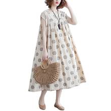 ARCSINX Casual Dresses For Women Large Size 4XL 5XL 6XL Summer Dresses And Sundresses Women Korean Dot Women's Dress Plus Size 2024 - buy cheap