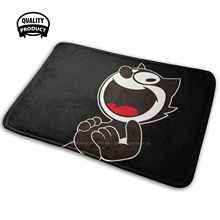 Soft House Family Anti-Slip Mat Rug Carpet Felix Tv Series Cartoons Tv Series Animation Cartoon Black Cat Black Cat Felix 2024 - buy cheap