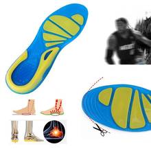 Gel Insole Silicone Orthopedic Foot Care For feet Shoes Sole Sport Insoles Shock Absorption Pads Arch Orthotic Pad Insole 2024 - buy cheap
