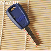 DAKATU 1 Button Remote Car Key Shell Fob For Fiat Punto Doblo Bravo Replacement Key Case SIP22 Blade 2024 - buy cheap