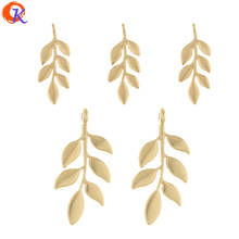 Cordial Design 100Pcs Jewelry Accessories/Earrings Connectors/Leaf Shape/Pendant/DIY Making/Hand Made/Earring Findings/Charms 2024 - buy cheap