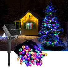 200 LED Garland Solar Garden Light Outdoor Waterproof Holiday String Light for Garden Party Wedding Patio Decor Strip Chain 2024 - buy cheap
