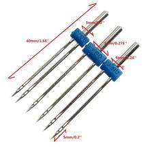 3pcs 2/90-3/90-4/90 For Singer Janome Brother Feiyue Sewing Machine Double Twin Needle Pins Clothing Decor Needlework Craft Size 2024 - buy cheap