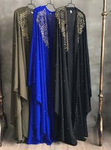 Принт в мусульманском стиле абаи кимоно цветочный платье Хиджаб Арабский Дубай в африканском стиле на высоком каблуке Пакистан кафтан Marocain кафтан Катар мусульманская одежда 2024 - купить недорого
