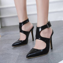 2020 Spring Fashion Women Pumps Summer Slingback Shoes Pointed Toe Black Beige Buckle Ladies Dress Shoes Promotion Footwear 2024 - buy cheap