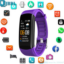 Reloj inteligente Digital para hombre y mujer, pulsera electrónica con correa de silicona, rastreador de Fitness, para Android e IOS 2024 - compra barato