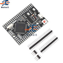 Módulo de placa Arduino Mega2560 Pro, ATmega2560-16AU, USB, CH340C, Chip CH340G integrado, con cabezales de Pin macho 2024 - compra barato
