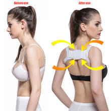 Posture Corrector Device Comfortable Back Support Braces Shoulders Chest Belt corrector de espalda 2020 2024 - buy cheap