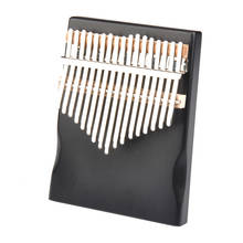 Instrumento Musical de madera de pino Kalimba, 17 teclas, Piano de dedo pulgar, portátil, ligero, regalo Musical para niños principiantes 2024 - compra barato