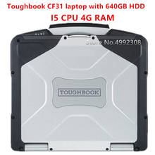 High performance used Toughbook CF31 laptop I5 CPU 4G RAM with 640GB Toughbook Diagnostic CF31 laptop DHL free shipping CF 31 2024 - buy cheap