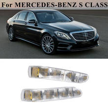 Luces LED de señal de giro para espejo Retrovisor lateral de coche, lámpara indicadora de marcha atrás para MERCEDES-BENZ CL W215 S CLASS W220 #2208200521 2024 - compra barato