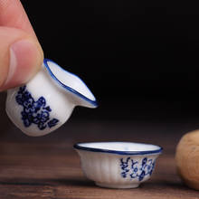 1/12 Dollhouse Miniature Mini Ceramic Kettle Bowl Model Kitchen Toy Tableware(1 or 2pcs) 2024 - buy cheap