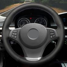 Customize DIY Micro Fiber Leather Car Steering Wheel Cover For BMW E53 X5 2004-2006 E83 X3 2003 2004 2005 2006-2010 Car Interior 2024 - buy cheap