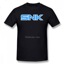 Camiseta de Metal Slug para hombre, camisa de manga corta con estampado de SNK Logo, de gran tamaño, informal, 100 de algodón 2024 - compra barato
